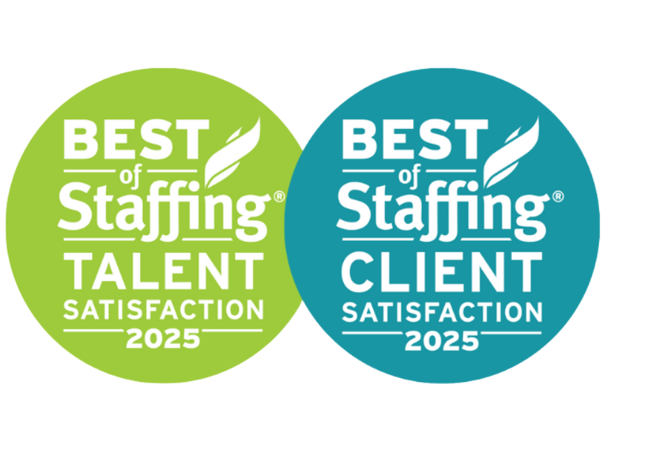 Shows image of emblem of GloballyHired Scion Staffing best of Staffing Award in 2025