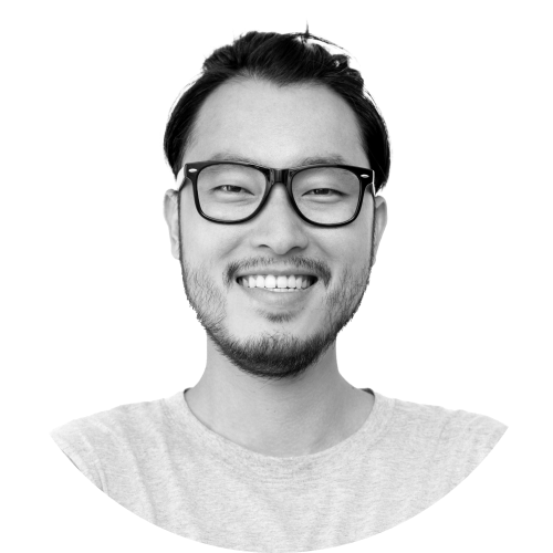 Image of GloballyHired worker a professional man with glassed smiling