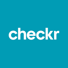 checkr logo says checkr